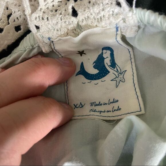 Anthropologie mermaid sheer dress - Picture 4 of 5